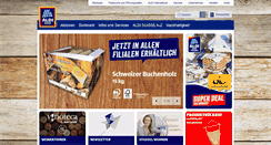 Desktop Screenshot of aldi-suisse.ch